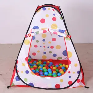 Nouveau produit drôle intérieur maison de tente pour enfants jouer océan boule