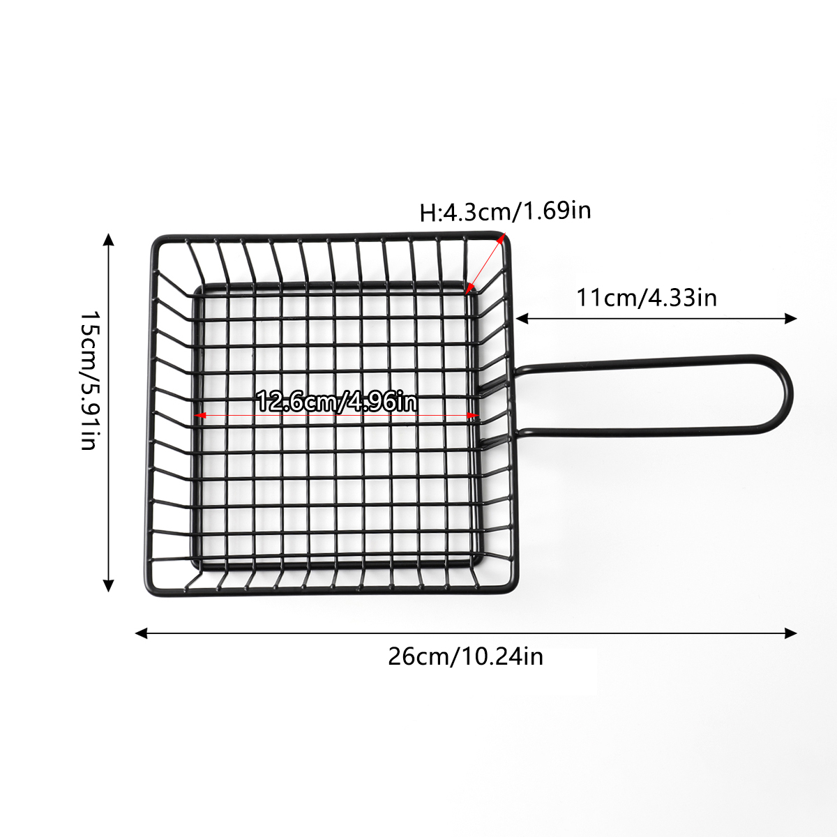 Black-Large Square