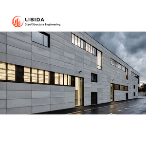 Индивидуальный современный промышленный дизайн сборный стальной каркас склад завод стальная конструкция сэндвич панели мастерская - Product Image 5