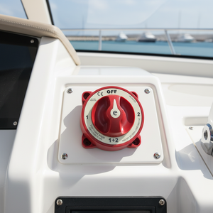 Isolateur 32VDC 350 Ampères, sélecteur 1 2 1+2 OFF, borne à 4 positions pour camping-cars - Product Image 5