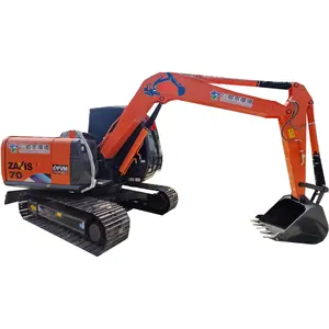 Sử dụng Hitachi zx70 sử dụng thủy lực máy xúc mini sử dụng máy xúc để bán