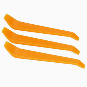 Orange Pry Bar <b>Set</b> Plastic Panel Removal Tool Kit Soft Radio Trim Separator for Car Interior Repair - Product Image 5