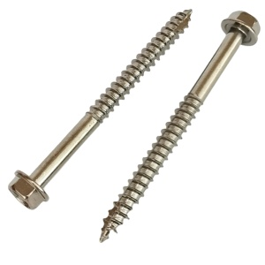 Vít Cố Định Gỗ Đầu Lục Giác Mạ Kẽm Pozi Loại 17 Gague 14 M6 28MM Vít Gỗ Mặt Bích Gỗ - Product Image 6