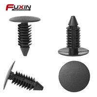 5 Clips de fixation de voiture, Clips mixtes, rivets pour Automobile, pour panneau de porte, pare-choc, en plastique, Clip de fixation