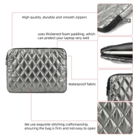 Funda Protectora para Portátil SBOX, Diseño Moderno y Atractivo, Cierre de Cremallera, Impermeable, Resistente a Impactos, Material de Poliéster, para el Trabajo, Venta al Por Mayor