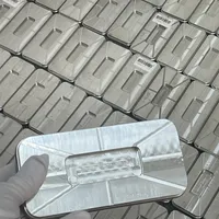Coque de téléphone Fonlyu 3D en métal antichoc à sublimation intégrale 360° pour impression DIY, compatible avec les modèles 17, 16, 15, 14, 13, 12, 11 Pro Max