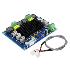 Placa amplificadora Digital de doble canal, 2x120W, altavoz estéreo, Audio, módulo AMP, compatible con tarjeta TF AUX