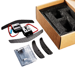 Palettes de changement de vitesse magnétiques à effet Hall en fibre de carbone pour BMW E90 F10 F20 G05 – Accessoires de <span class=keywords><strong>volant</strong></span> modifiés - Product Image 3