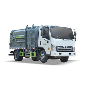 รถบรรทุกขยะขนาดเล็ก Foton 4x2 รุ่นใหม่ สำหรับเก็บขยะในพื้นที่อยู่อาศัยและงานสุขาภิบาลในเมือง - Product Image 1