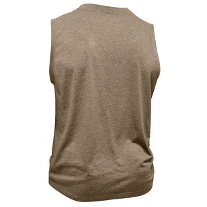 2025 Chaleco de hombro ancho sin mangas informal <span class=keywords><strong>para</strong></span> hombres europeos americanos Henley Button Fitness Sports Top transfronterizo <span class=keywords><strong>para</strong></span> <span class=keywords><strong>Amazon</strong></span> - Product Image 4