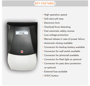 ETDOOR Gdo ouvre-porte de Garage électromécanique de nouveau Design, ouvre-porte de Garage à entraînement monobloc avec télécommande - Product Image 6