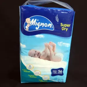 Sacs en plastique d'emballage personnalisé de fabricant pour couches de bébé/papier de soie/serviette hygiénique