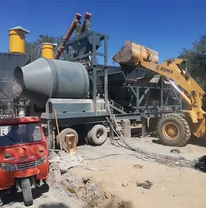 Drum Mixer Concrete Batching Plant