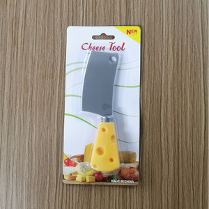 Cheese Knife Set 5 Piece Bright Yellow Handle Polished Blade Straight Edge For Home Use - Product Image 4