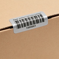 Étiquette adhésive personnalisée pour emballage alimentaire avec code-barres, code QR noir, papier couché imperméable, protection UV pour produits à l'huile d'olive