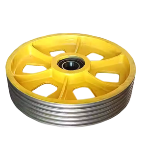 <strong>Elevator</strong> Deflection Sheave, High-Strength Grooved Pulley, Essential <strong>Elevator</strong> Hoisting Component - Product Image 2