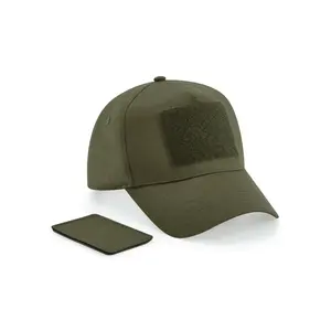 Cappellino a 5 pannelli con patch rimovibile, merchandising personalizzato - Product Image 3