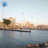 Ponton flottant sur mesure pour marina, avec structure en aluminium et pont en WPC, quai pour yachts, pour projet d'amarrage de bateaux