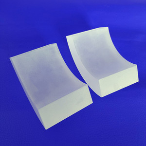 หน้าต่างแก้วควอตซ์ใสความแม่นยำสูง ผลิตตามสั่งด้วยเครื่อง CNC ชิ้นส่วนห้องเซมิคอนดักเตอร์ออปติคอลซิลิกาผสมยูวี - Product Image 2