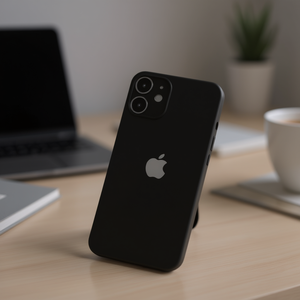 Cover Posteriore Nera di Ricambio per Apple iPhone 12 Mini - Product Image 3