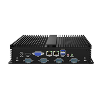G687 I3 I5 I7 4005U 5200U 6500U 7500U 8130U 10110U Generasi ke-4 ke-5 ke-6 ke-7 ke-8 ke-10 6Com Rs232 Rs485 Gpio Mini PC Industri Tanpa Kipas