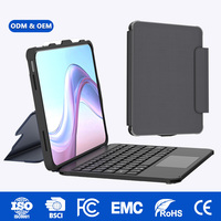 Étui Clavier Robuste USB-C pour iPad A16 avec Trackpad Multi-Touch et Support pour Stylet, Anti-Chute, Protection OEM/ODM pour l'École et le Monde des Affaires
