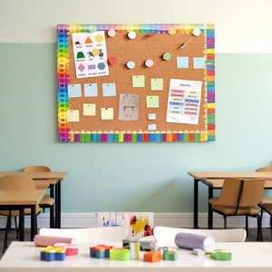 Personalizado varios temas Arco Iris tablón de anuncios borde embellecedor aula decoraciones para la escuela pared ventana puerta pizarra Decoración - Product Image 6