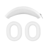Housse de protection pour casque MQ Zipper compatible avec les écouteurs Sony WH 1000XM4, en silicone, anti-poussière et anti-rayures, accessoires.