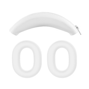 Housse de protection pour casque MQ Zipper compatible avec les écouteurs <span class=keywords><strong>Sony</strong></span> <span class=keywords><strong>WH</strong></span> 1000XM4, en silicone, anti-poussière et anti-rayures, accessoires. - Product Image 5