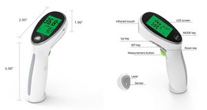 เครื่องวัดอุณหภูมิหน้าผากอินฟราเรดสำหรับสัตวแพทย์ แบบมือถือ ไม่ต้องสัมผัส วัดอุณหภูมิร่างกายได้อย่างแม่นยำ - Product Image 5