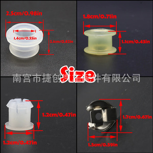 Volkswagen Clutch Cable Bushing Kit 5Pcs Stainless Steel <b>Plastic</b> For Golf Passat Bora Beetle Jetta Audi New Beetle - Product Image 3