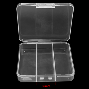 Boîte à appâts multifonctionnelle LS3 pour appâts souples et durs Emballage en plastique transparent Conteneur <span class=keywords><strong>de</strong></span> stockage Étiquettes avec logo personnalisé Boîte à leurres - Product Image 3