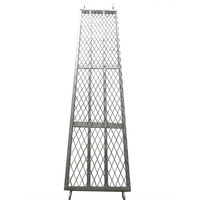 Planche d'échafaudage en acier Q235B avec crochets, plateforme de marche métallique pour travaux de construction
