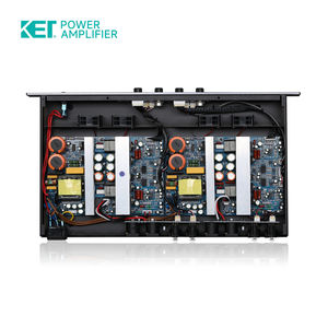 เครื่องขยายเสียง KET DK4350 ระดับมืออาชีพ สำหรับดีเจ ระบบเสียง 350W*4 คลาส <span class=keywords><strong>D</strong></span> ขนาด 1U - Product Image 4