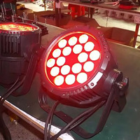 Imperméabilisez 18X15w RGBWA UV 5 dans 1 étape extérieure de lumière de pair de LED pour épouser la boîte de nuit