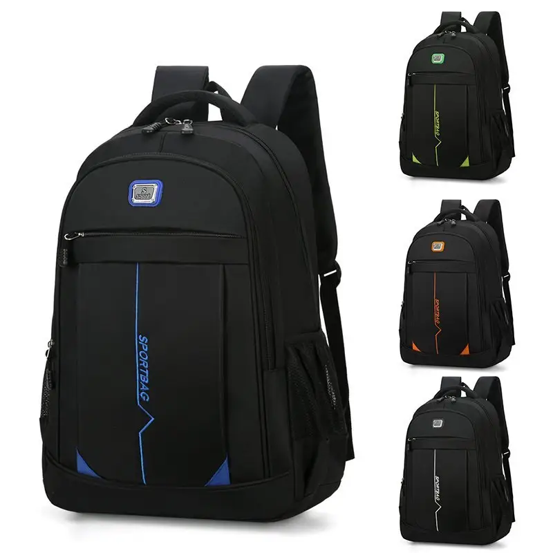 स्कूल बैग बड़ी क्षमता ऑक्सफोर्ड कपड़े दैनिक उपयोग यात्रा छात्रों बैग
