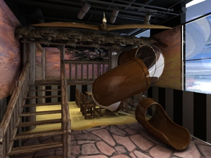 Dinosauro nuovo mondo immersivo scena parco giochi al coperto per la vendita - Product Image 4