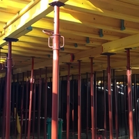 Soporte de gato de acero de Servicio Ligero ajustable para Taller, andamio de Hotel al aire libre, soporte de suelo, poste de trabajo, poste de apoyo