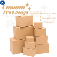 Emballage en carton pour les commandes d'expédition et la distribution de produits des marques de détail, emballage d'expédition pour les commandes en papier de commerce électronique de détail