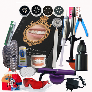 Vente à Chaud Accessoires de Blanchiment des Dents Multi-Usage Logo Privé OEM Gratuit Kit de Pierres Précieuses Dents avec <span class=keywords><strong>Colle</strong></span> Légère de Durcissement Meilleur de sa Classe - Product Image 1