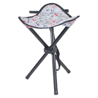 Tabourets pliants triangulaires légers et imperméables en tissu Oxford 600D, avec tube en acier durable, personnalisables et écologiques pour la pêche