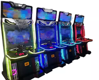 Playfun Vente directe d'usine 32 LED Dragon Fist Armoire vide pour jeux d'arcade Jeux d'arcade à pièces Armoire de jeu d'arcade classique