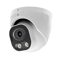 Cámara de Vigilancia CCTV IP PoE de 4MP OEM, Carcasa Metálica Completa a Todo Color, IP67, Compatible con HIK, Audio, IR, Cámara de Red para Exteriores