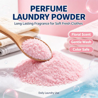 Lessive en poudre jetable antibactérienne écologique en gros, haute mousse, 15g-25kg