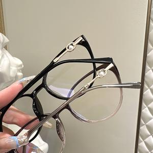 Danyang – monture de lunettes œil de chat pour femmes, monture complète, verres en résine, Style tendance à la mode, 78043 - Product Image 4