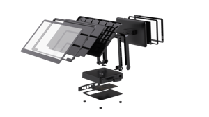 Nhà máy <span class=keywords><strong>POS</strong></span> Máy gmaii Espresso máy <span class=keywords><strong>POS</strong></span> Tiền mặt đăng ký Màn hình kép thiết bị đầu cuối tất cả trong một <span class=keywords><strong>POS</strong></span> hệ thống - Product Image 2