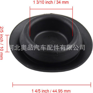 Aopin <b>Rubber</b> Dust <b>Plug</b> Cover For Chrysler Dodge Jeep Floorboard 55177482AA Replace Repair - Product Image 4