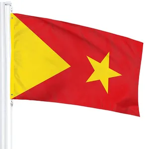 All'ingrosso 3x5 ft Tigray Flags poliestere stampato all'aperto Flying Tigray Region Flag