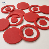 Coussinet adhésif en silicone transparent simple face pour meubles, pare-chocs antidérapant, réparation de montres, joint résistant aux hautes températures