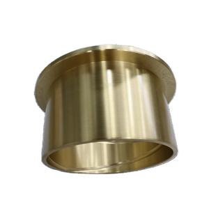 Cojinete de bronce personalizable con manguito de cobre con ranuras de aceite personalizadas dentro y fuera - Product Image 1